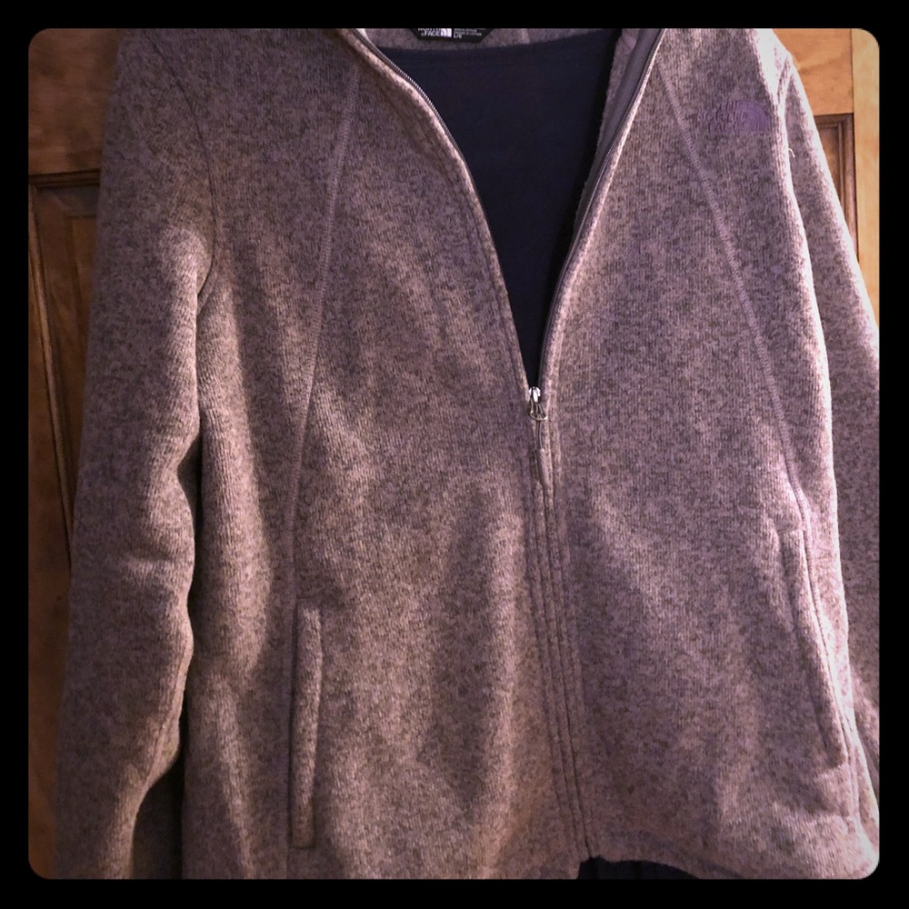 The North Face HOODED Fleece like New